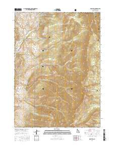 Mapleton 2017 topographic map thumbnail