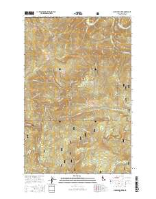 Marble Mountain 2017 topographic map thumbnail