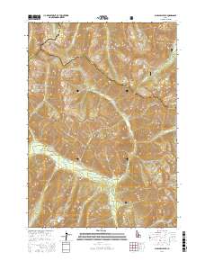 Marshall Peak 2017 topographic map thumbnail