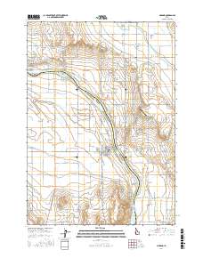 Marsing 2017 topographic map thumbnail