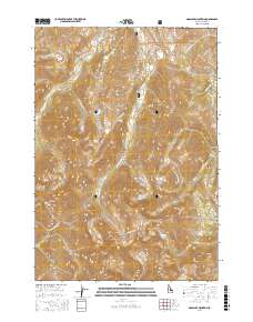 Massacre Mountain 2017 topographic map thumbnail