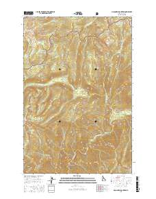 McConnell Mountain 2017 topographic map thumbnail