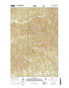 McGary Butte 2017 topographic map thumbnail