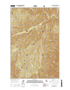 McLendon Butte 2017 topographic map thumbnail