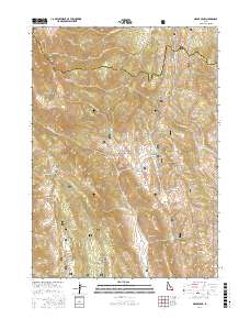 Meade Peak 2017 topographic map thumbnail