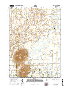 Menan Buttes 2017 topographic map thumbnail