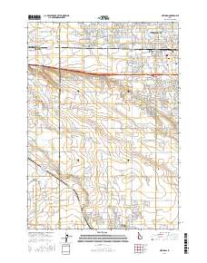 Meridian 2017 topographic map thumbnail