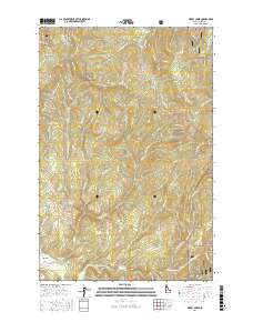 Merry Creek 2017 topographic map thumbnail