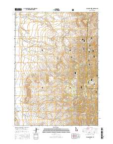 Michaud Creek 2017 topographic map thumbnail