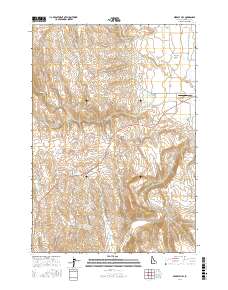 Midvale Hill 2017 topographic map thumbnail
