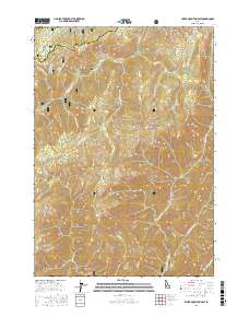 Miller Mountain East 2017 topographic map thumbnail