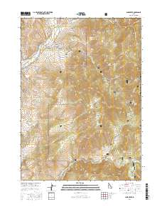 Mink Creek 2017 topographic map thumbnail