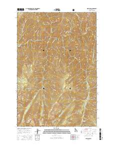Mink Peak 2017 topographic map thumbnail