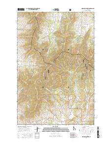 Mission Mountain 2017 topographic map thumbnail