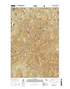 Montana Peak 2017 topographic map thumbnail