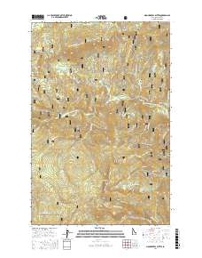 Monumental Buttes 2017 topographic map thumbnail