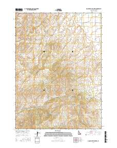 Moonlight Mountain 2017 topographic map thumbnail