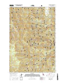 Moose Butte 2017 topographic map thumbnail