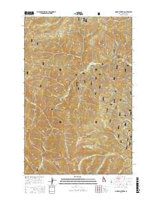 Moose Mountain 2017 topographic map thumbnail