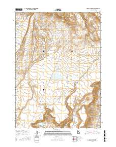 Morrow Reservoir 2017 topographic map thumbnail