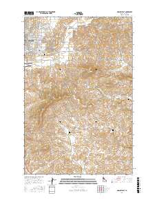 Moscow East 2017 topographic map thumbnail