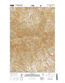 Moscow Mountain 2017 topographic map thumbnail