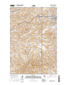 Moscow West 2017 topographic map thumbnail
