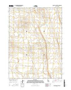 Mosquito Lake Butte 2017 topographic map thumbnail