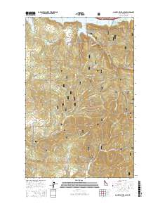Mount Coeur D'Alene 2017 topographic map thumbnail