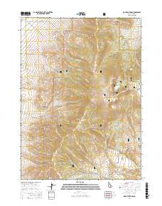Mount Harrison 2017 topographic map thumbnail
