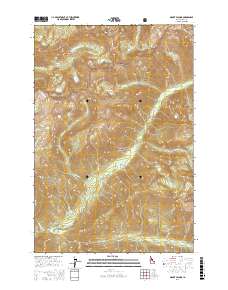 Mount Paloma 2017 topographic map thumbnail