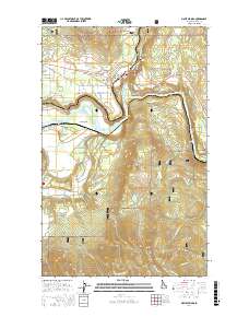 Moyie Springs 2017 topographic map thumbnail
