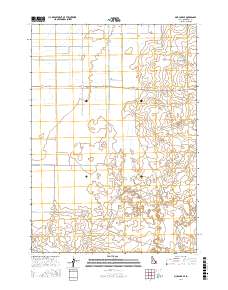 Mud Lake SE 2017 topographic map thumbnail