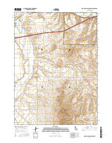 North Chapin Mountain 2017 topographic map thumbnail