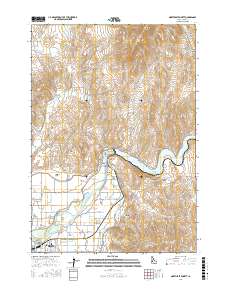 Northeast Emmett 2017 topographic map thumbnail