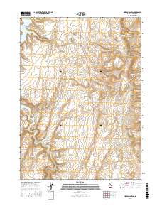 Norton Canyon 2017 topographic map thumbnail