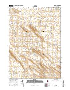 Notch Butte 2017 topographic map thumbnail