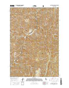 Old Timer Mountain 2017 topographic map thumbnail