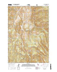 Opal Lake 2017 topographic map thumbnail