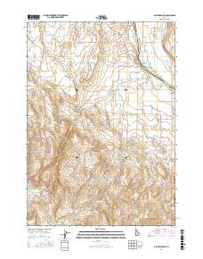 Opalene Gulch 2017 topographic map thumbnail