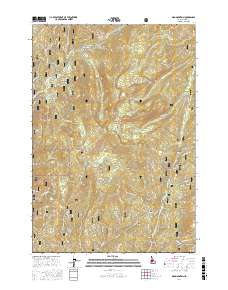 Oro Mountain 2017 topographic map thumbnail