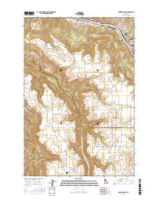 Orofino West 2017 topographic map thumbnail