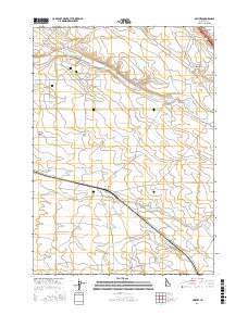 Owyhee 2017 topographic map thumbnail