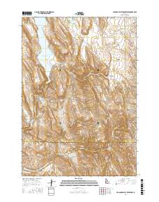 Paddock Valley Reservoir 2017 topographic map thumbnail