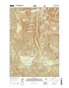 Paddy Flat 2017 topographic map thumbnail