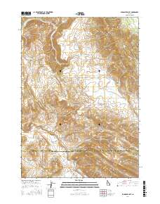 Paradise Valley 2017 topographic map thumbnail