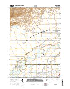 Parker 2017 topographic map thumbnail
