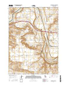 Pasadena Valley 2017 topographic map thumbnail