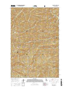 Peggy Peak 2017 topographic map thumbnail