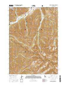Phi Kappa Mountain 2017 topographic map thumbnail